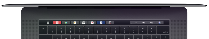 Touch Bar on the MacBook Pro
