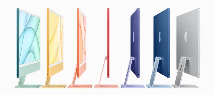 New iMacs in multiple colors